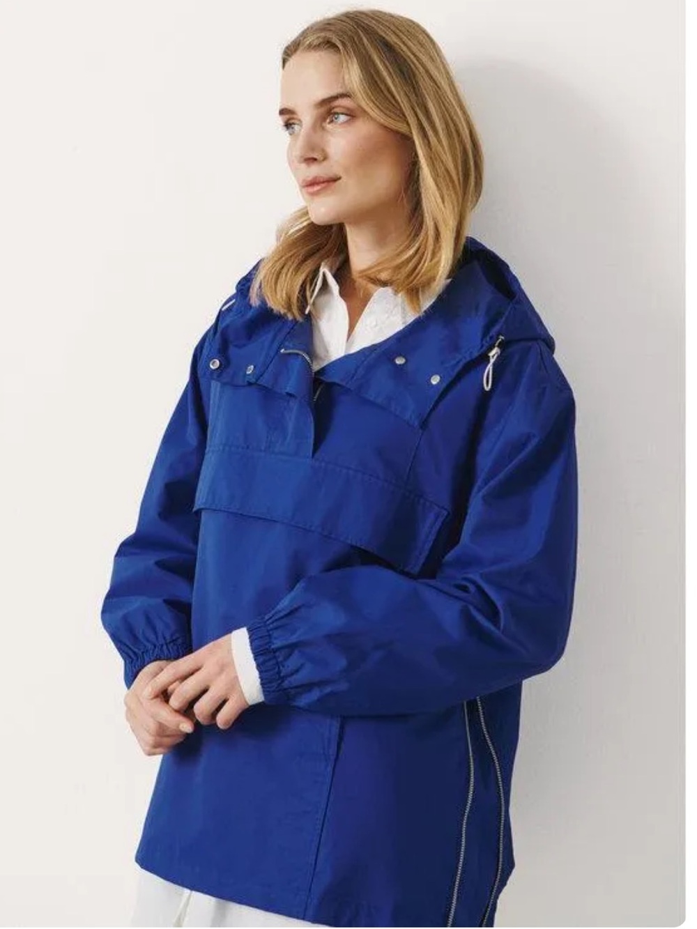 Part Two Royal Blue Skye Anorak NWOT